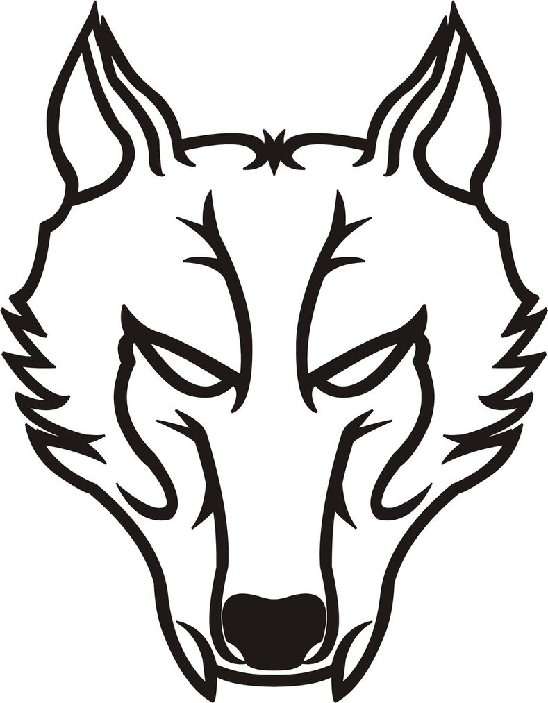Free download Go Back Images Tribal Wolf Drawing