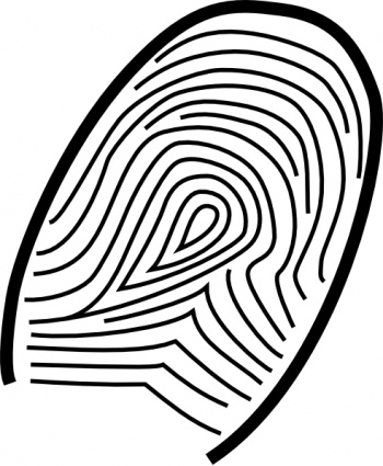 Fingerprint Clip Art Free - Free Clipart Images