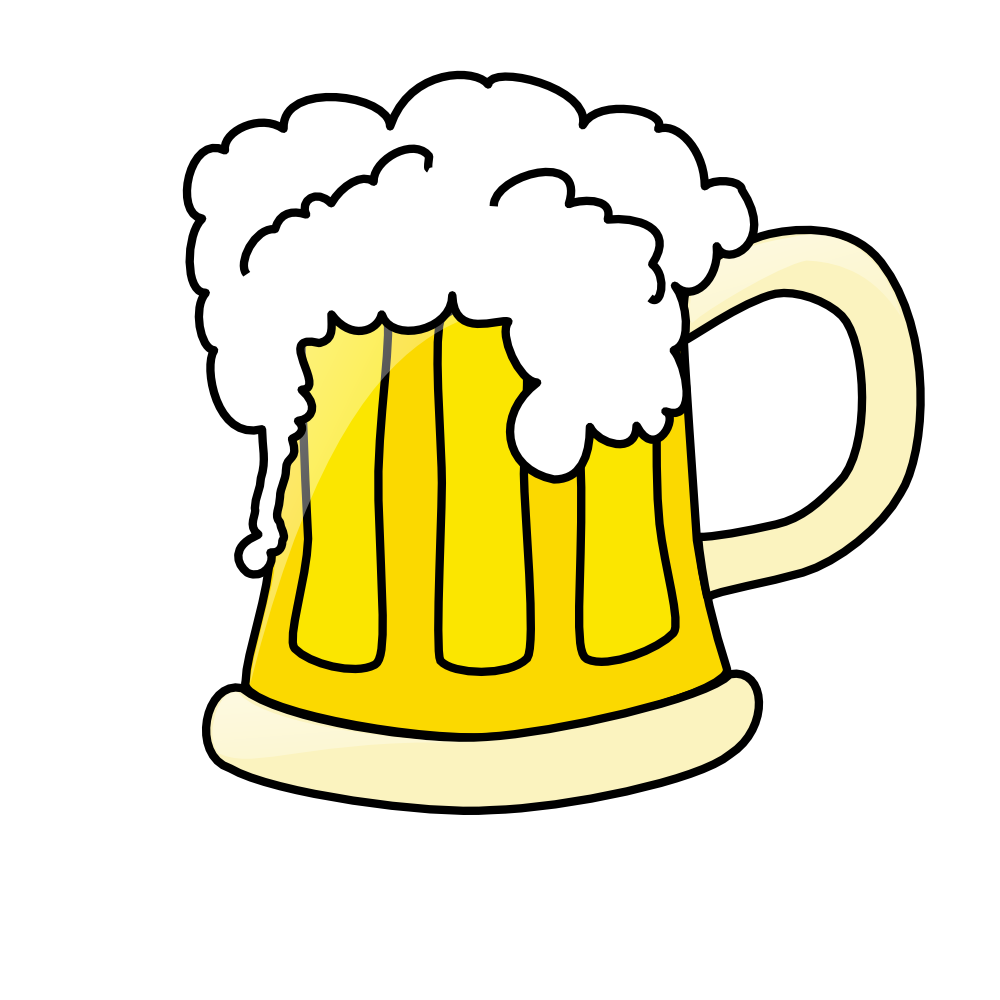 Beer glass clip art