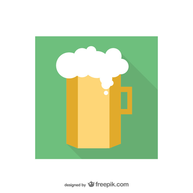 Beer mug icon Vector | Free Download