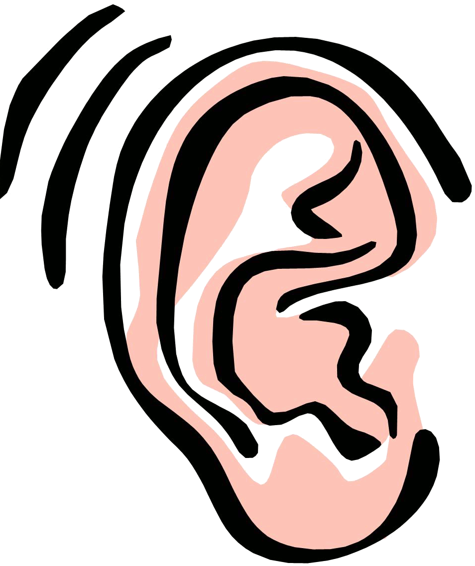 Listening ears clip art