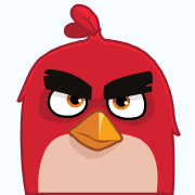 Angry Red" Emoticon