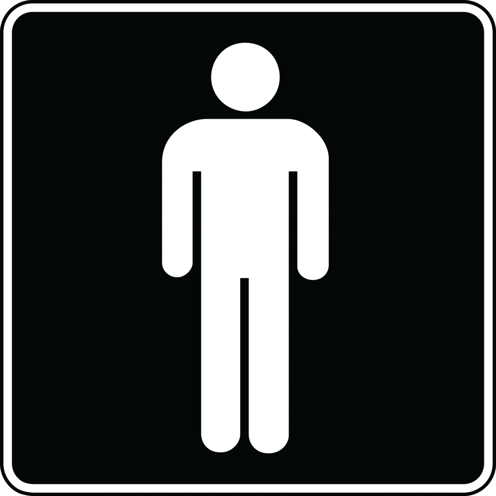 Men Bathroom Signs ClipArt Best