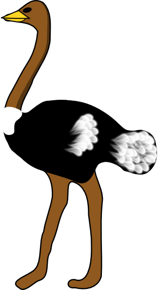 Ostrich Clip Art - vector clip art online, royalty ...