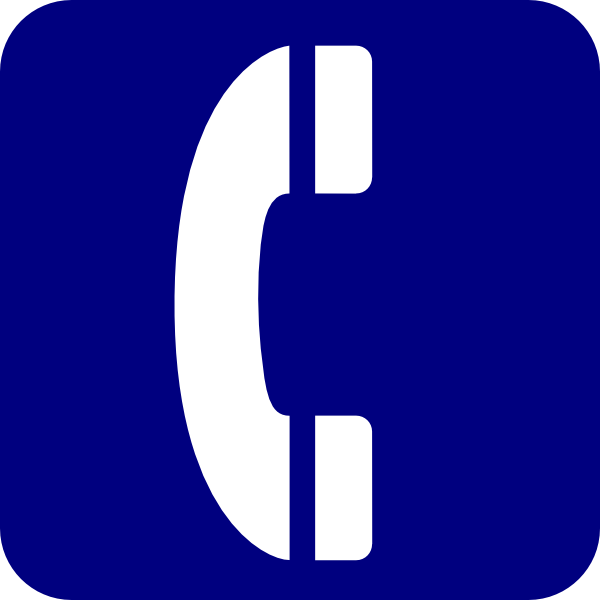 Telephone Symbol Clip Art - vector clip art online ...