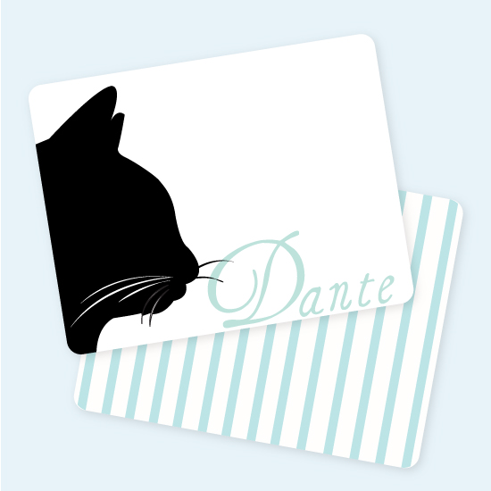 Cat Silhouette Cards : Le Papier Studio, The premier online ...