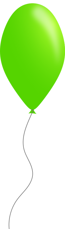 green balloon clip art - photo #32