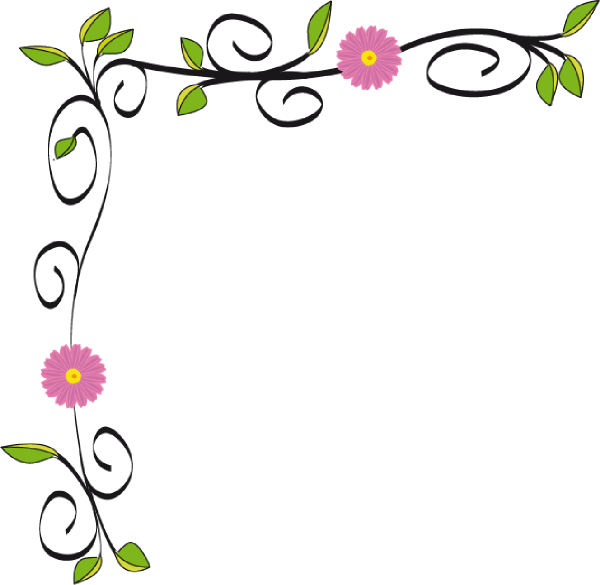 clipart flowers borders free - photo #14