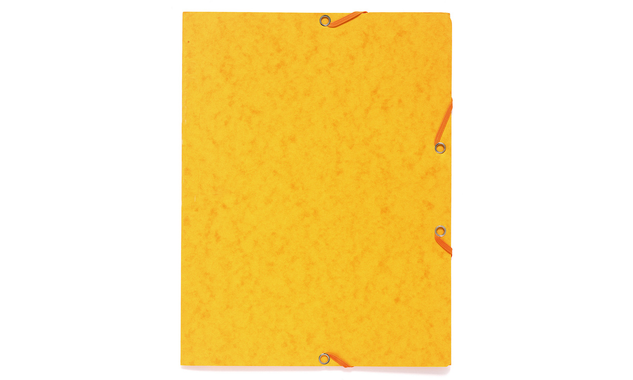 Exacompta - 3-flap folder with elastic straps, no spine ...