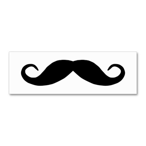 funny mustache clip art - photo #29