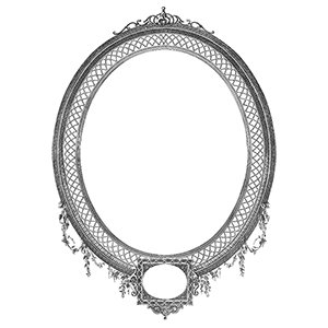 Detailed Decorative Oval Frame vector | FreeVectors.net