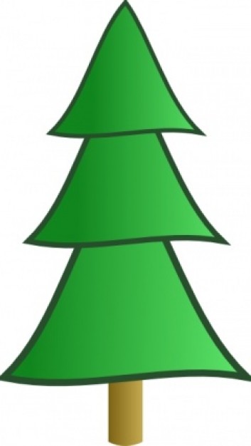 Fir Tree clip art | Download free Vector