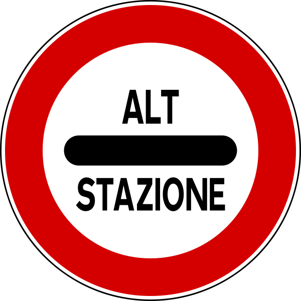 Italian traffic signs - stazione.svg