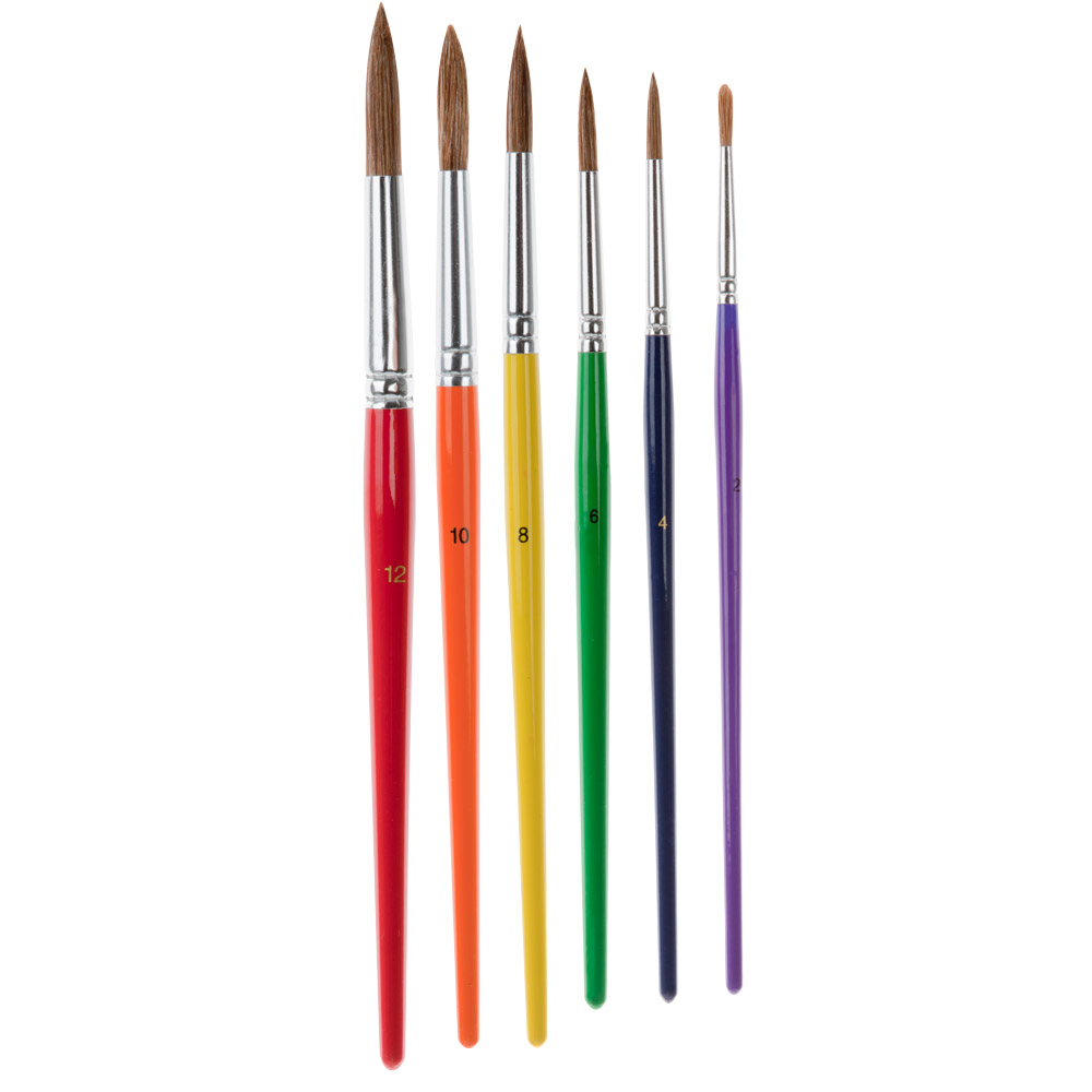 Paint Brushes for Kids kids paint brush Beginner Paint Brushes
