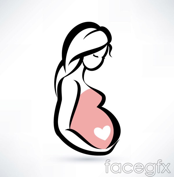 Cartoon Images Of Pregnant Women | Free Download Clip Art | Free ...
