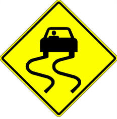 Curvy Road Sign - ClipArt Best