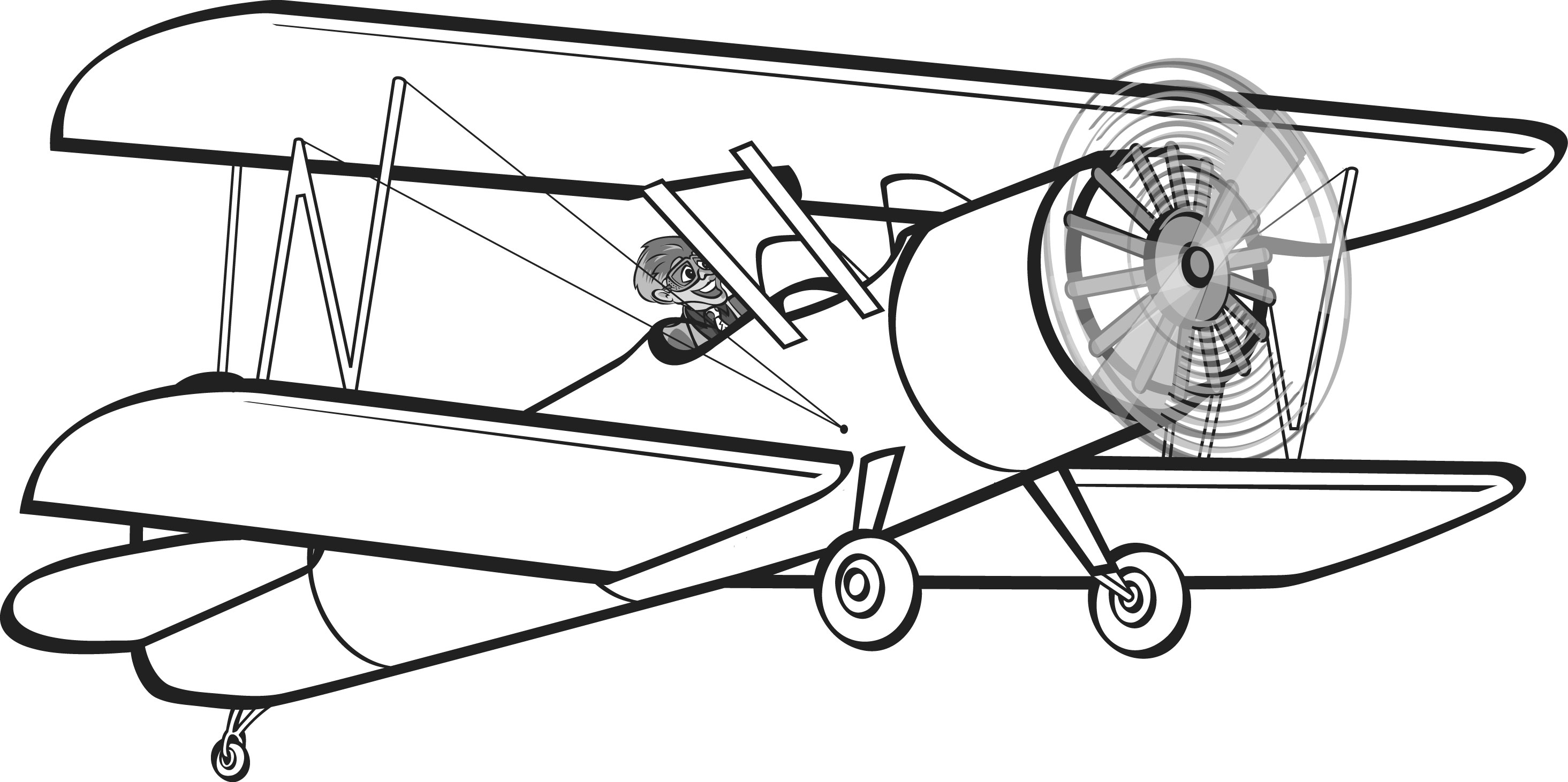Airplane Clip Art - FamClipart
