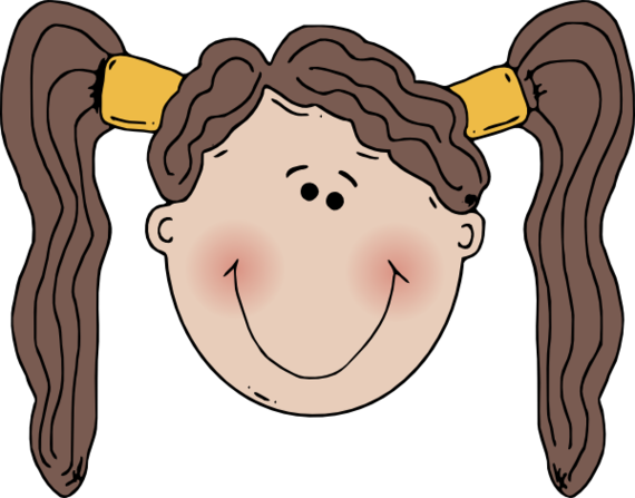 Girl Happy Faces Clip Art Free Clipart - Free to use Clip Art Resource