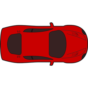 Car Top View Clipart
