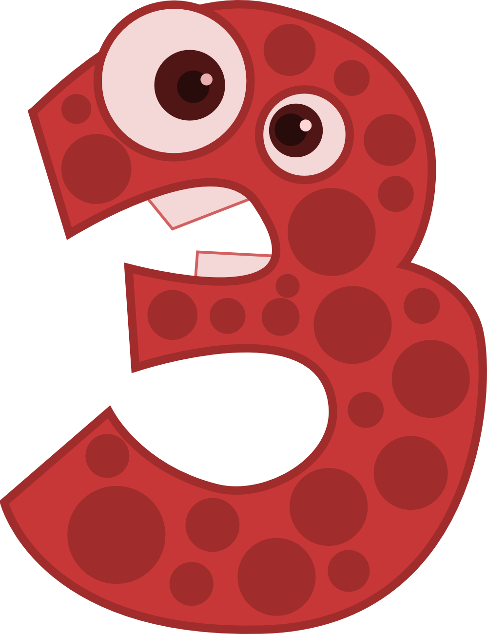 Animal number 2 clipart