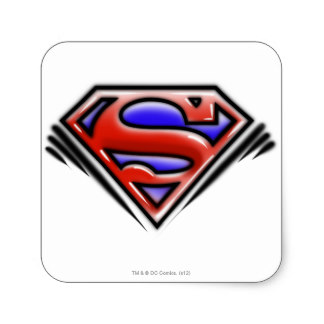 Superman Logo Stickers | Zazzle