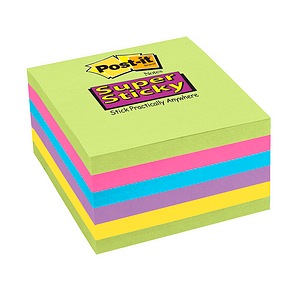 Post-it Notes , Super Sticky Notes, Assorted, 3x3" | drugstore.