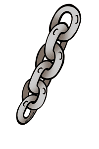 Chain clip art