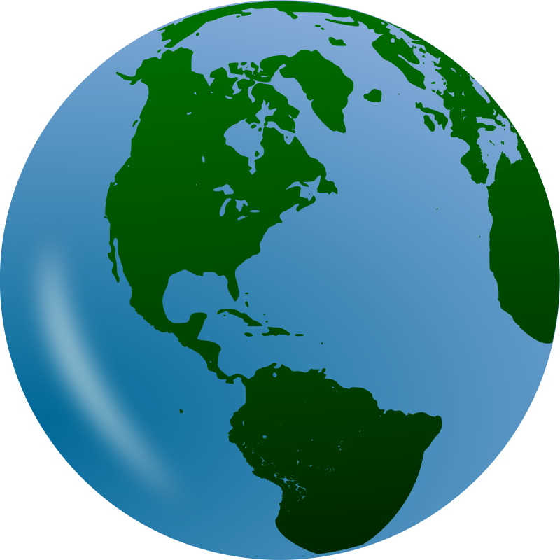 World globe clipart png