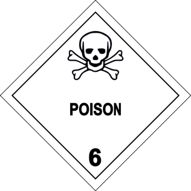Poison Warning Signs