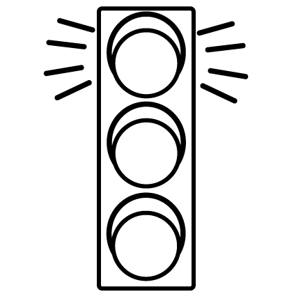 Stop light traffic light sign clip art free vector in open office ...