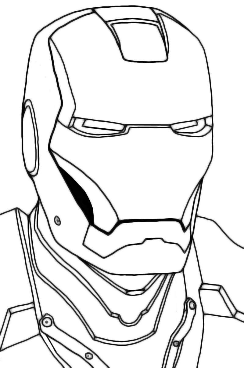 Ironman Da Colorare - ClipArt Best