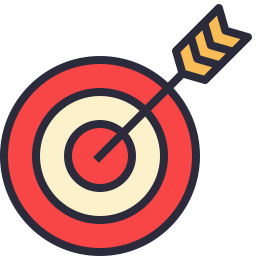 Bullseye Icon Outline Filled - Icon Shop - Download free icons for ...