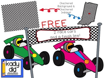 Free clipart race car