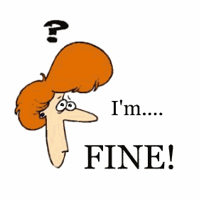 I am Fine ! Funny Animated Picture for fb SHare | Animations ...