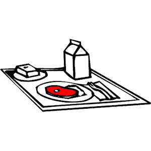 Food Tray Clipart