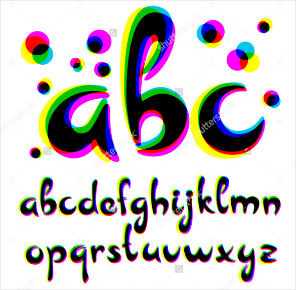 Cool Alphabet Letters Template – 15+ Free PSD, EPS, Format ...