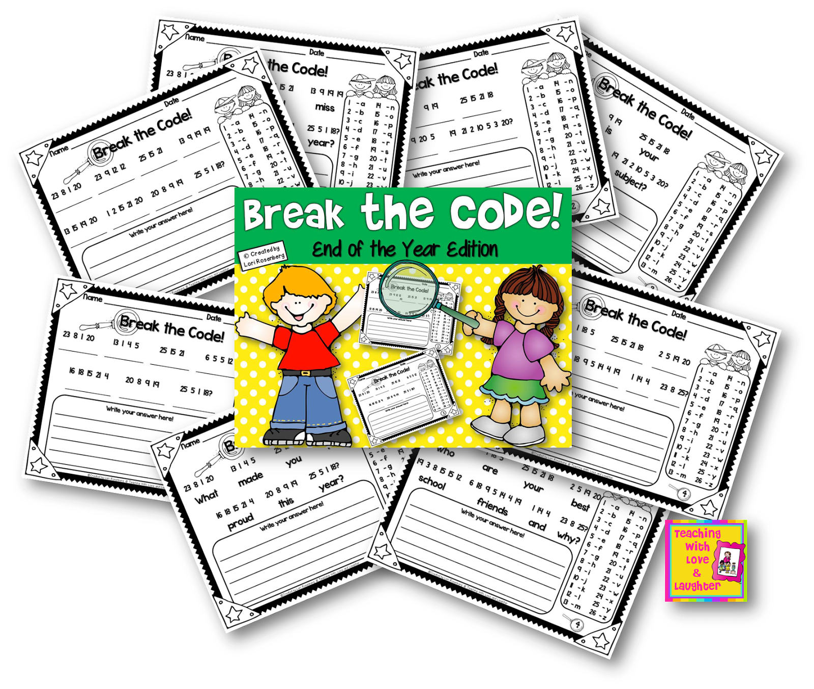 Teaching With Love and Laughter: Rebus Stories and Break the Code!