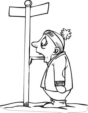 Cartoon Dryer - boyface outline clip art funny #11 - Doblelol.