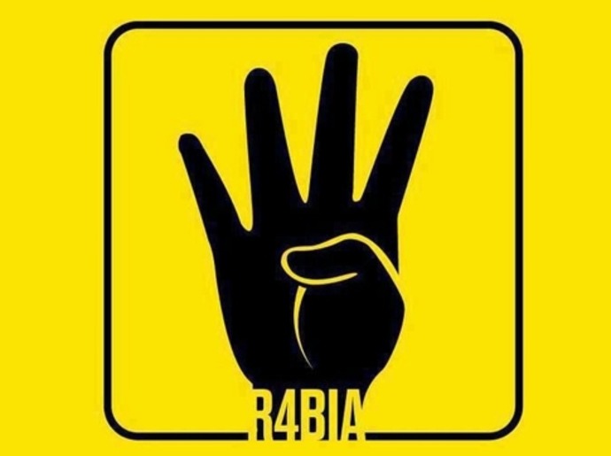 Four-finger salute: Egypt rivals use 'Rabaa hand' to turn Facebook ...