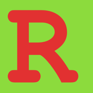 Clipart of letter r