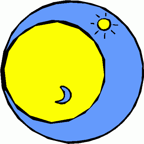 Sun And Moon Clipart Images
