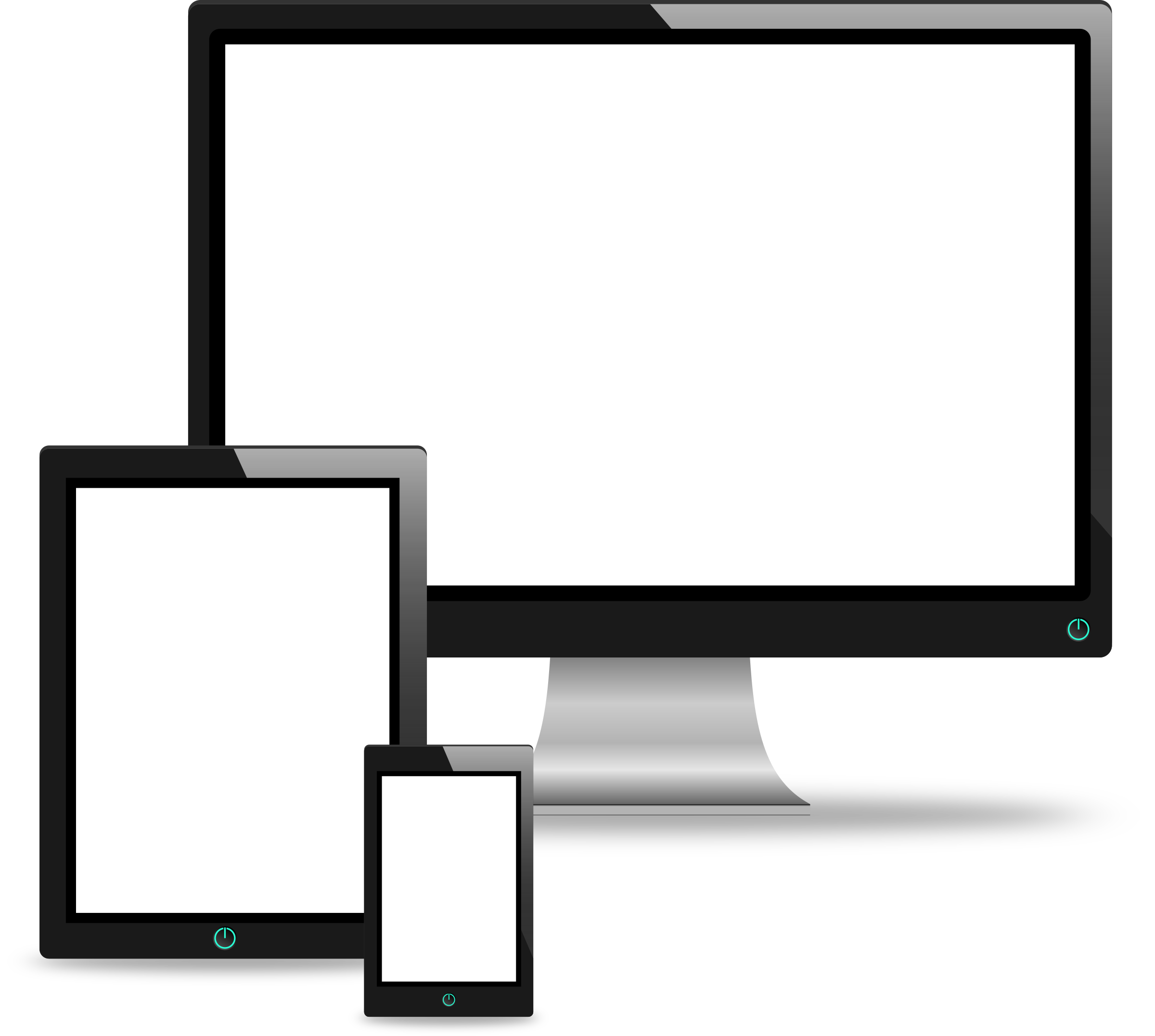 Clipart - Computer, Tablet and Phone Vectors