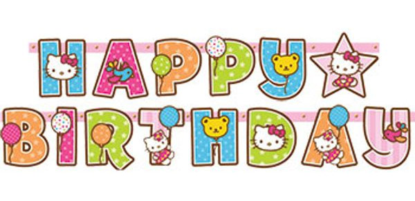 Happy birthday banner clip art and Printable | Download free ...