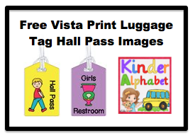 Vistaprint Hall Pass Image Freebie & Giveaway - Simply Kinder