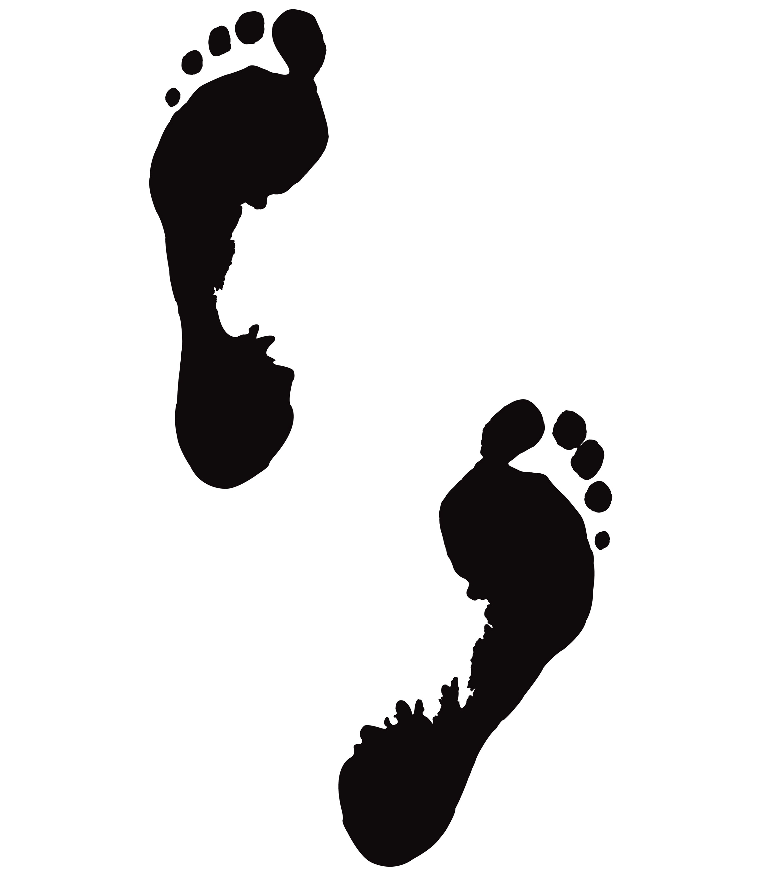 Footprint Vector | Free Download Clip Art | Free Clip Art | on ...