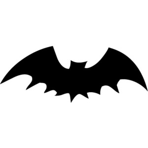 Black Flying Bats Halloween Clip Art, Free Halloween Graphic ...