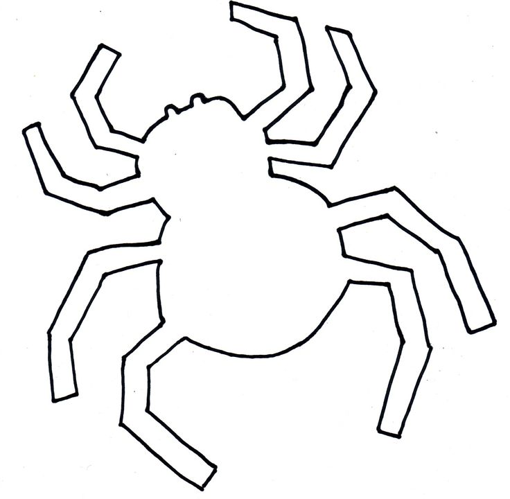 Spider Template ClipArt Best