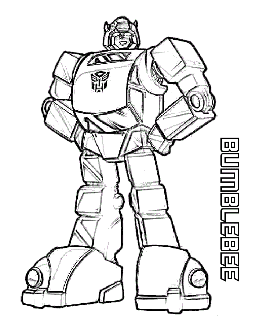 Transformers 4 Bumbulbee Coloring - Reinanco