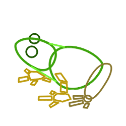 How to draw cartoon frogs