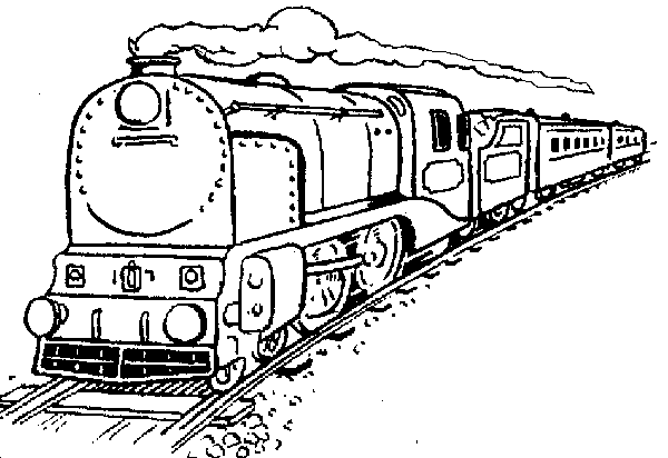 toy train coloring page 013 - Coolage.net